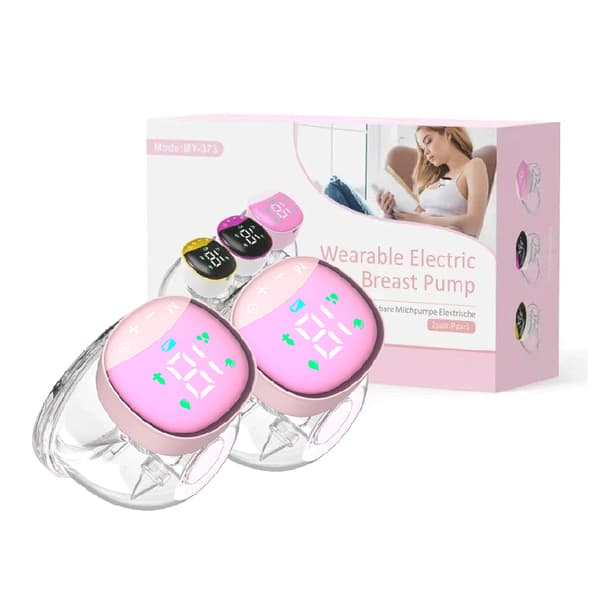 Puettava rintapumppu (pinkki) 1 kpl
