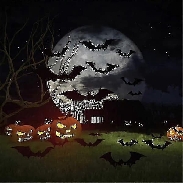 Läskig Halloween Party Dekorationsset för ett hemsökt brittiskt hem