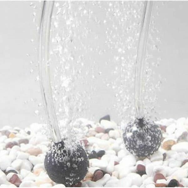 2 st Stenboll Luftspridare för Syrepump Bubbelmaskin Akvarium Damm