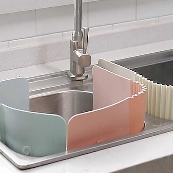Vaskholderlist Vannholderpanel, kjøkkentilbehør, kjøkkenutstyr, lyseblå)42,5*17*1cm