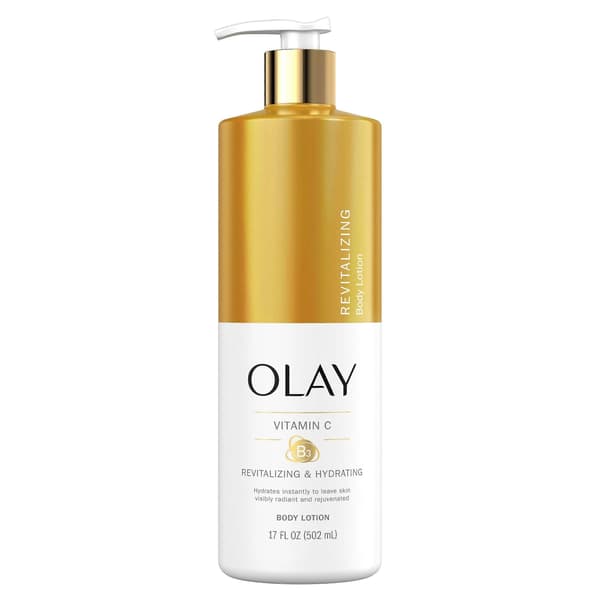 Olay Revitalizing & Hydrating Hand- och Kroppslotion med Vitamin C, 17 Oz