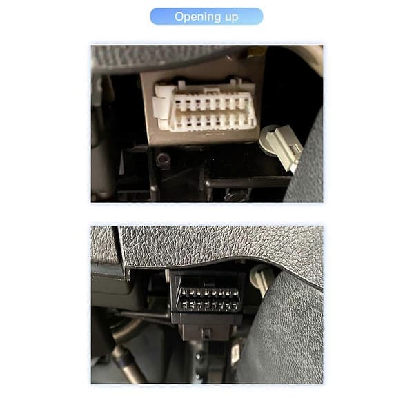 Bil Mini OBD2 Ett Minutt To Forlengelseskabel Bil Universal 16-Pin Kjerne Splitter Koblet til