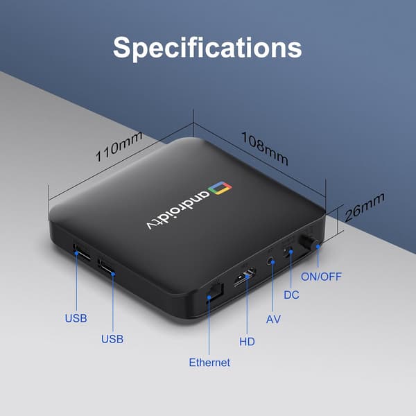H96MaxS905L3 nätverks set-top box (2+16GB)