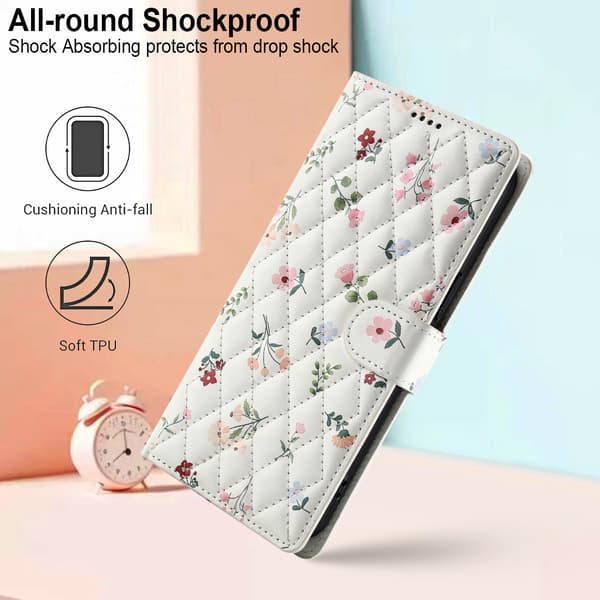 Magnetiskt Läderplånboksfodral för Samsung Galaxy - Skyddsfodral A2 GalaxyS24 FE