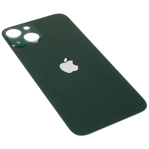 Batterideksel for iPhone 13 6.1 tommer, reservedel for reparasjon (Stort hull) (Stil F)