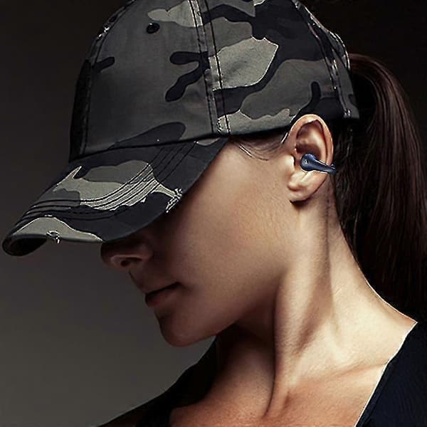 Conduct Tooth Earph Clip-on Tann Trådløs Earph
