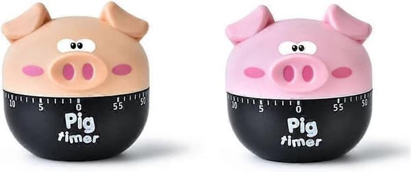 Lettbrukt Mekanisk Timer Justerbar Summer, Khaki Nyttig og Praktisk