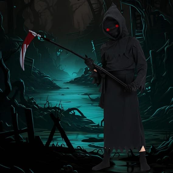Halloween Viikatemies Asu XL-388