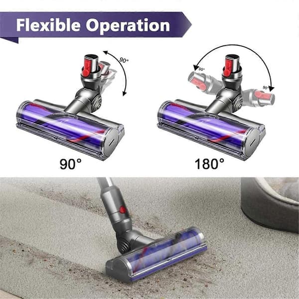 Munstycke för V10 Digital Slim V12 Detect Slim Dammsugare Golvborsthuvud Ersättningsdelar