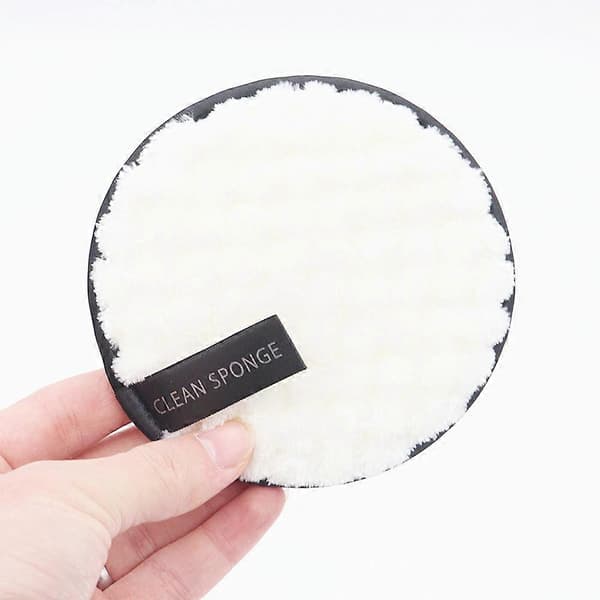 3 stk. Nyttig Makeup Fjernersvamp Blød til Kvinder Praktisk, 12 cm
