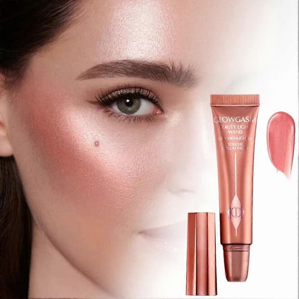 Dobbelt-endet Highlight og Contour Makeup Pen til Skulptureret Look Letvægts Silkeagtig Formel Flere Nuancer (pillowTalk)