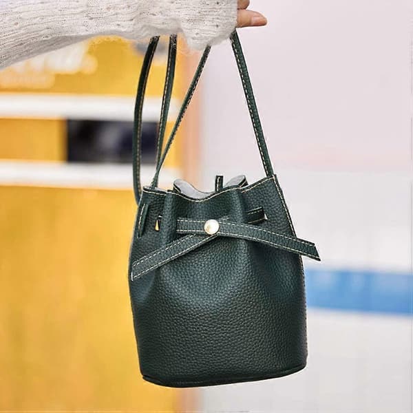 Chic PU Spandtaske Crossbody Taske Skuldertaske Stor Kapacitet til Kvinder Damer Piger