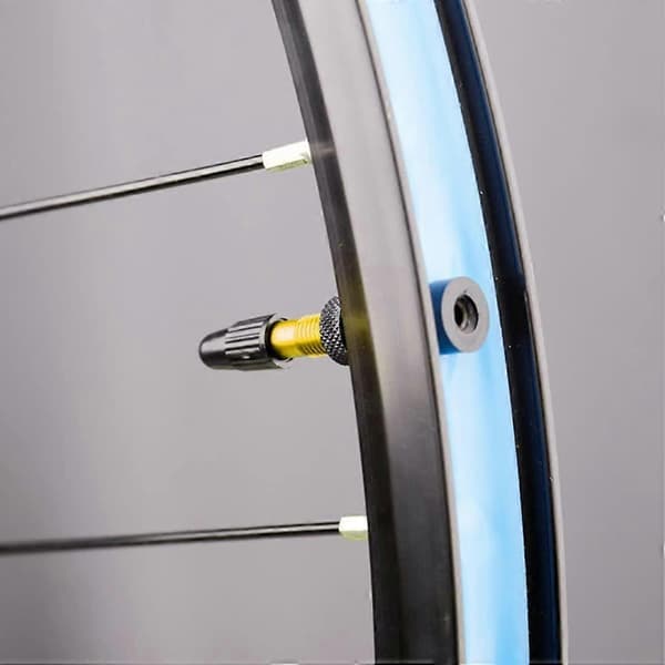 2 Stycken Presta Slanglösa Cykelventiler, Högkvalitativ Mässing Slanglös Presta Ventilstam (40mm)