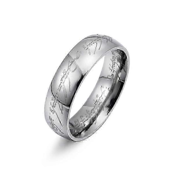 Lord of the Rings Herre Ring (Sort, 11)