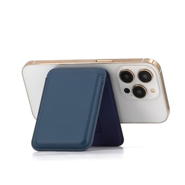 Passer til iPhone holder kortholder super stærk magnetisk kortholder (Hvid)
