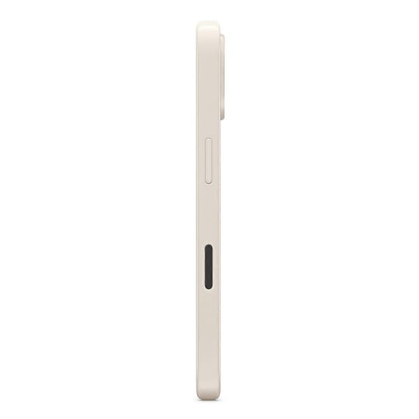 For iPhone 16 Pro Mobiltelefondeksel, Kompatibelt med MagSafe Hard PC Telefon Bakdeksel (Beige, Beige)
