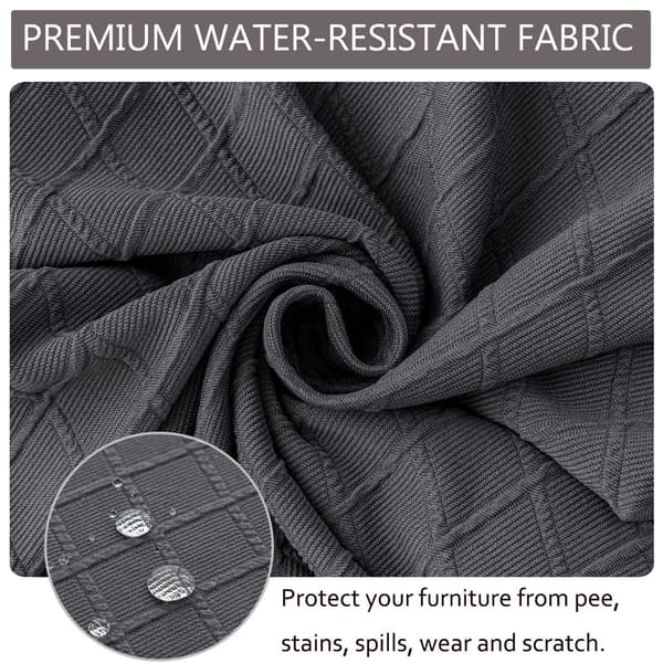 Diamantsjekk Jacquard Stolsetetrekk