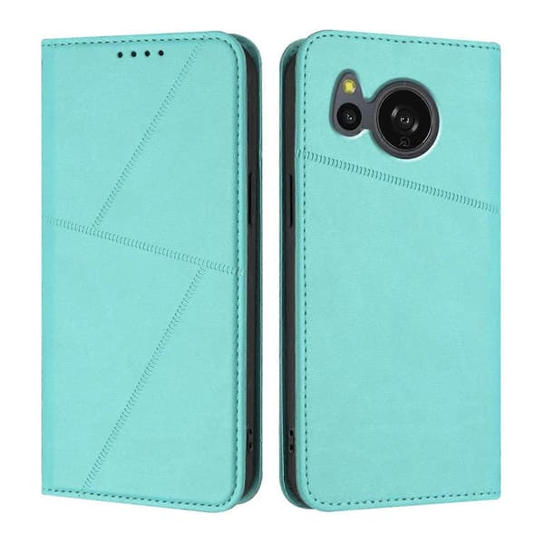 Sharp Aquos Sense7 Læder Telefon Cover (Til Sharp Aquos Sense7)