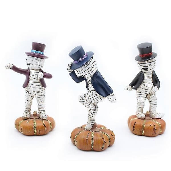 Harpiks Halloween Pynt Mumie Nydelige Dekorasjoner
