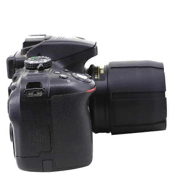2 stk. Universal Beskyttelse Silikon Kamera Linse Deksel DSLR Beskyttelseshette Linsehette, 62*51*2.2mm