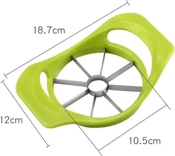 Omenaviipaleleikkuri Keittiövälineet Omenaleikkuri (8 viipaletta, vihreä)