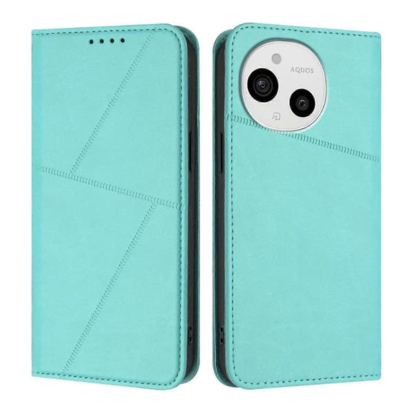 Sharp Aquos Sense9 Nahkainen Puhelinkotelo (Sharp Aquos Sense9:lle)