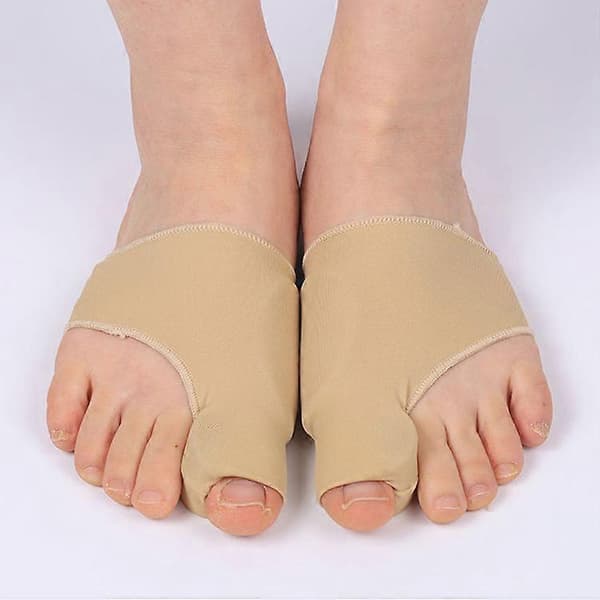 Hallux valgus korrigerende støtte / tåspreder 1 par Beige