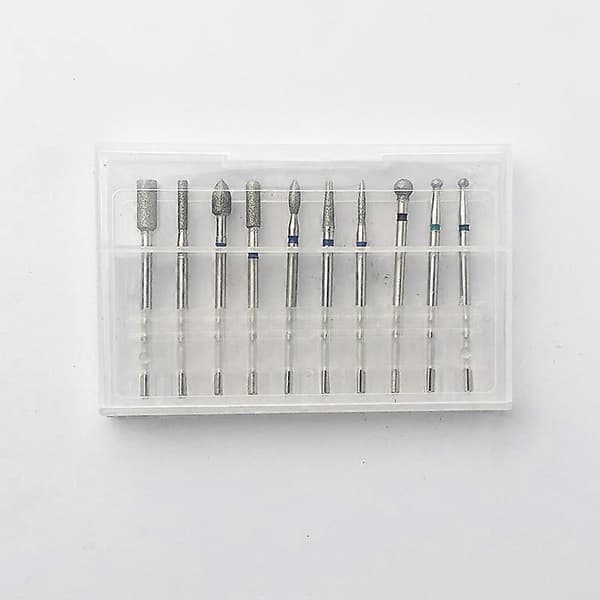 10 stk. neglebor, profesjonelt tilbehør til neglebor