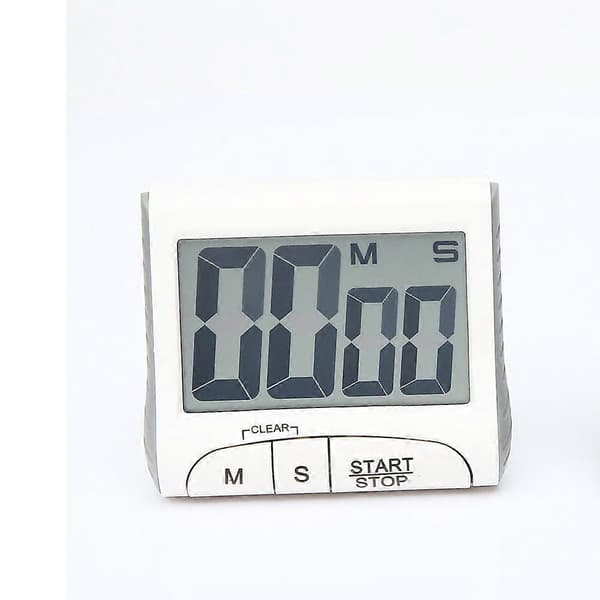 Kjøkkentimer, 24H Digital Magnetisk Elektronisk Kjøkkentimer Digital Timer med Lydalarm LCD-Skjerm Nedtelling