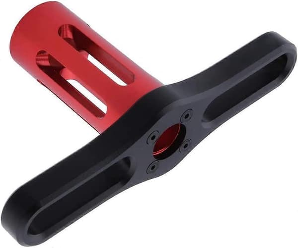 17mm hjulmuttertrekker for 1/8 RC-bildekk - Rød