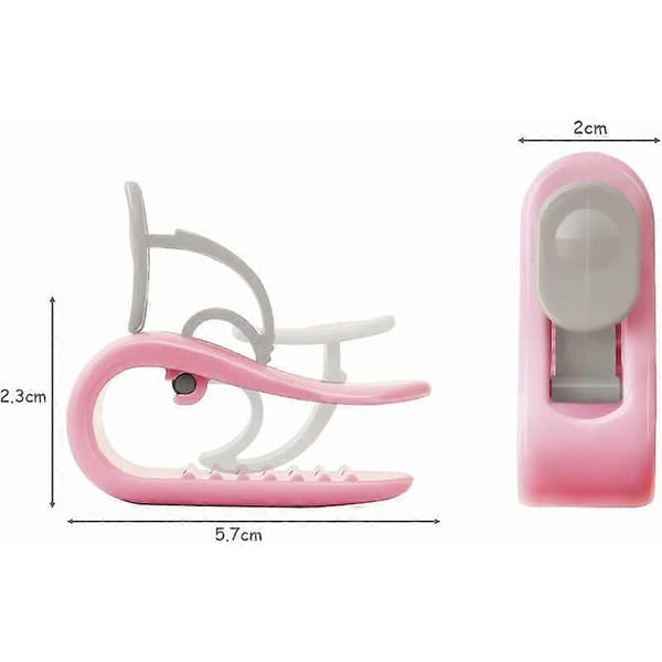 10 st Högelastiska täckclips Nålfritt säkerhetsclip för quiltning (Rosa)