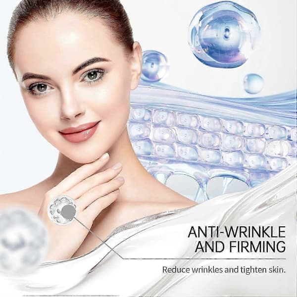Mikroinfusionssystem til ansigt, mikronåleinfusionssæt, anti-aging og udglattende rynker ansigtsserum (2 æsker)