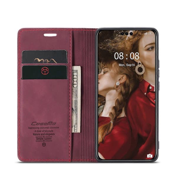 Huawei Mate 60 Pro -puhelimen suojakuori (punainen)