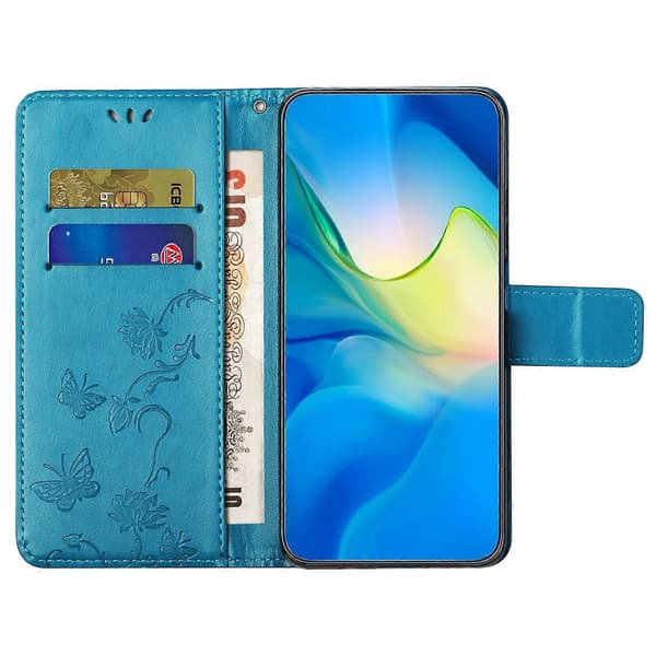 För Galaxy A25 5G (Global Version) (161.0 x 76.5 x 8.3mm) Telefonfodral (Blå)