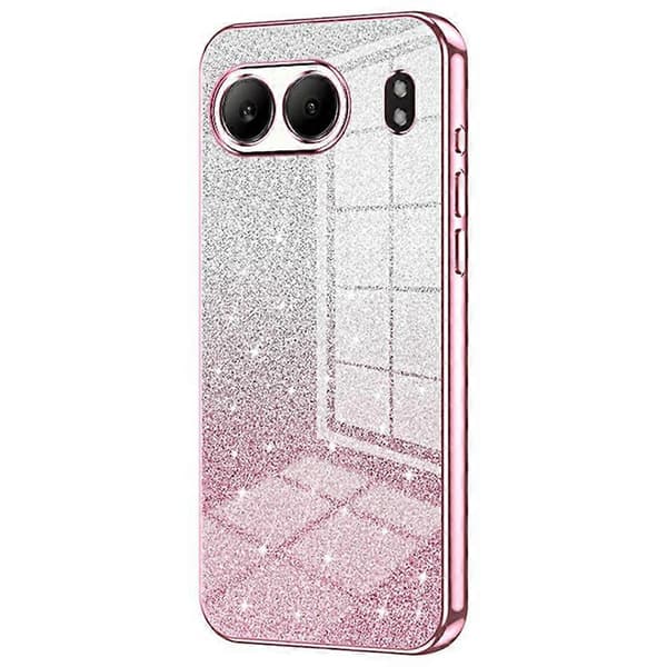 För OnePlus Nord 4 mobiltelefonfodral elektroplätering gradient flash TPU mobiltelefon skyddsfodral (stil A)