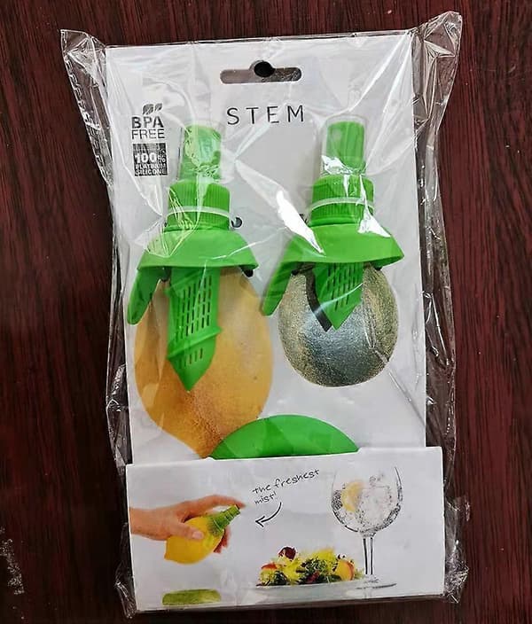 Inspirerande Kök Dubbelpack: Citronspruta, Citrus Spray - Spray