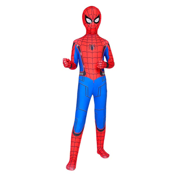 2023-Barn Spider-Man Iron Man Kostym Cosplay Panter Venom Jumpsuit.a.-1-3（150cm，1）