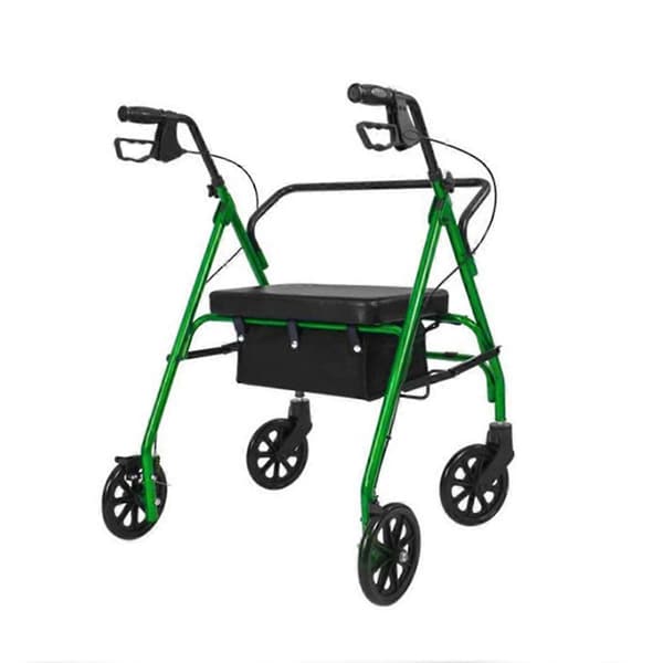 Rollator taske til under sædet, taske eller tote til firehjuls rollator, udskiftningskurv til rollator under sædet, medicinsk kurv A