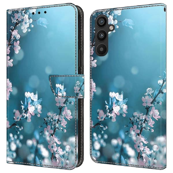 Mobiltelefonetui til Galaxy A34 5G (Blommefarve)
