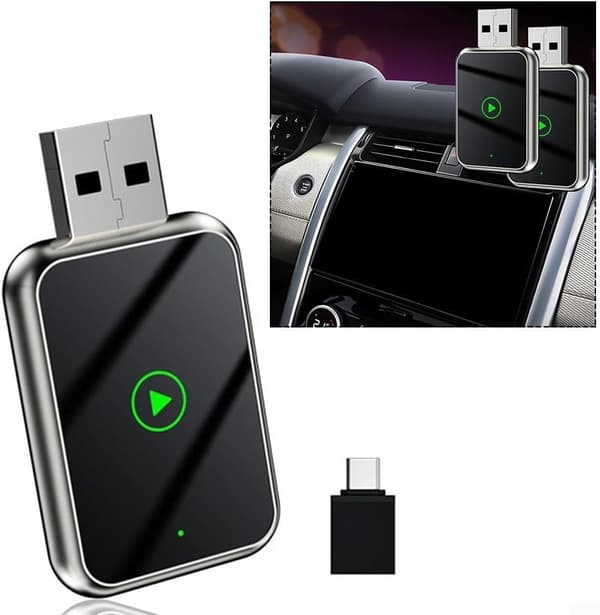 2-i-1 Adapter - Car-play Adapter, Mini Smart Box (B)