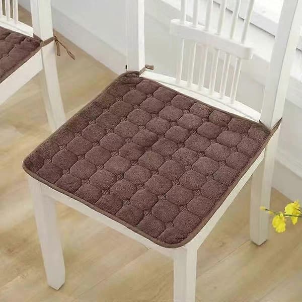 Stolputer Sklisikker Sittepute Tykkere Datamaskin Lys Kaffe 45*45cm