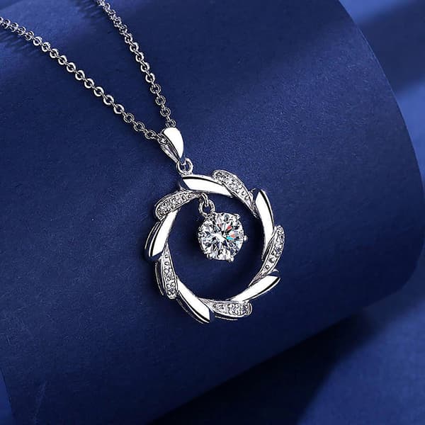 Rund Charm Halskjede