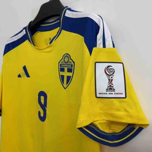 Sveriges hemmatröja, landslagströja för VM 2026, förväntad tröja Ibrahimovic #10 24