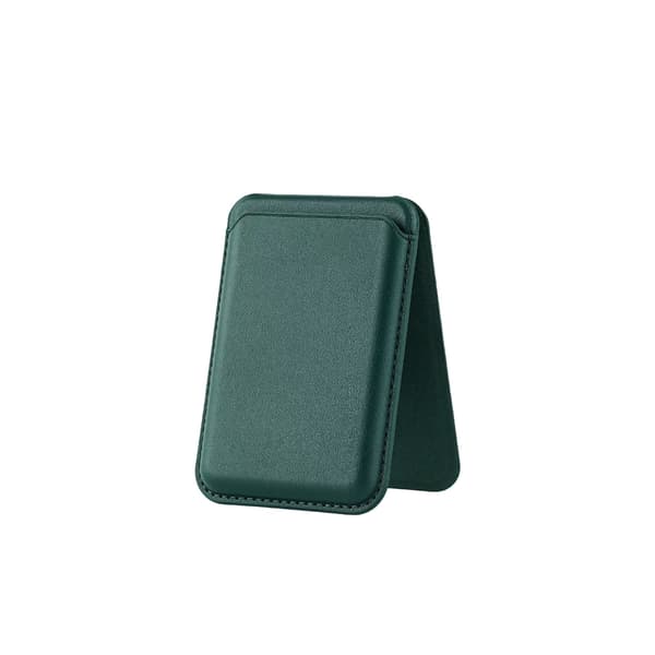 Passer til iPhone holder kortholder super stærk magnetisk kortholder (Gran Grøn)