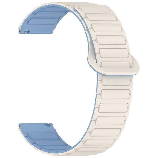Passer for Huawei Watch GT5 Pro I-formet magnetisk stropp for Huawei GT5 magnetisk stropp (beige)