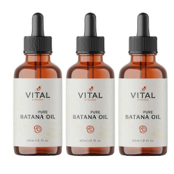 Økologisk Batanaolje for hårvekst, målretter tynt hår og lindrer tørr hodebunn, 60 ml