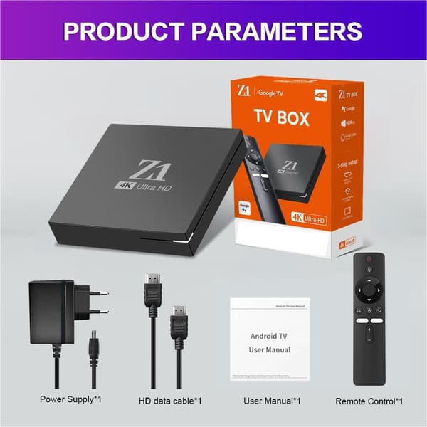 Z1 digiboksi Android dual-band bluetooth-äänikaukosäädin (2+16GB)