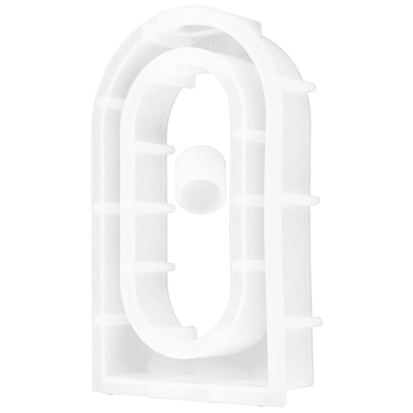 Silikon hydroponisk vaseform for DIY håndverksprosjekter Rund bueform Høy transparens Non-stick overflate 1 sett