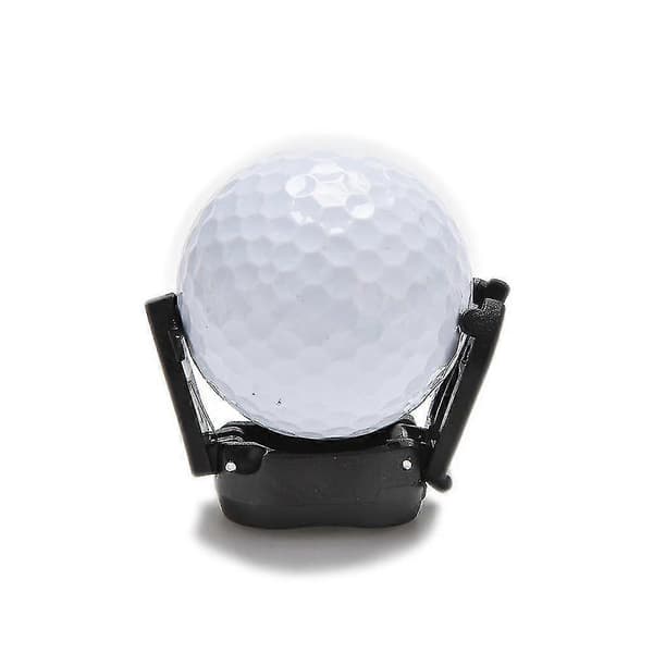 2 stk. Golfboldopsamlere Mini Foldbar Golfbold Samleværktøj Sparer Puttergreb Sort Retriever Plastikklo Griber Boldklo Putter Golf Tilbehør