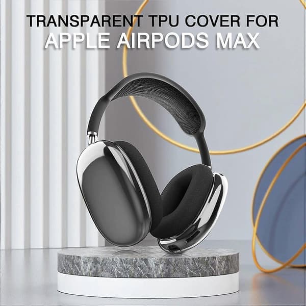 Skyddsskal för hörlurar 1 par Transparent AirPods Max Transparent
